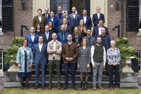 Bordesfoto beëdiging 2023