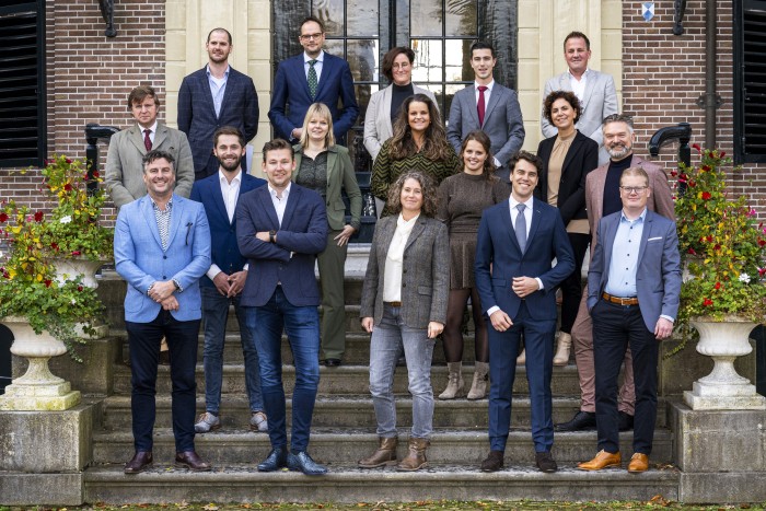 Bordesfoto beëdiging 9 november 2022